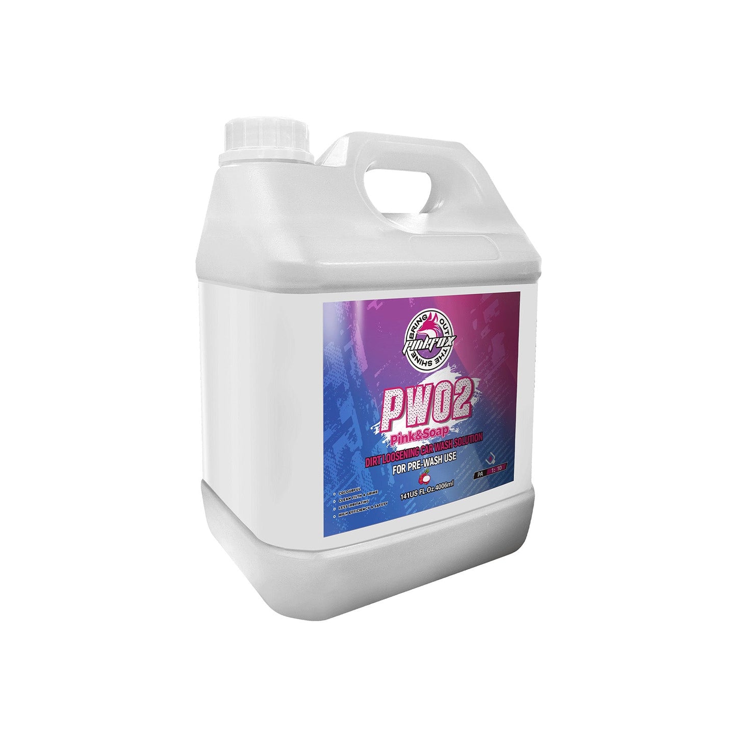 PW02 PRE-WASH PINK ULTRA SNOW FOAM
