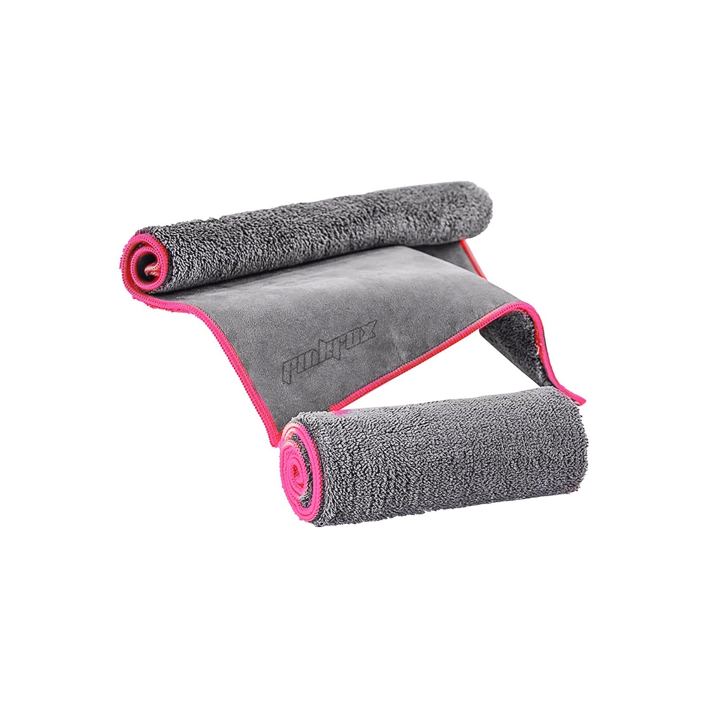 TW010 Suede Car Wash Cloth – Coral Velvet & Suede, 14x14inches, Scratch-Free Cleaning