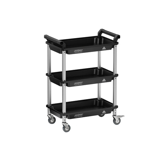 CWTS002 Multi-Functional Three-Tiered Trolley – Rolling Storage Cart